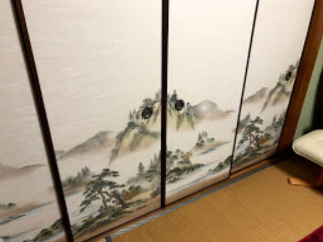 尼崎のお宅でふすまの張り替えをしました