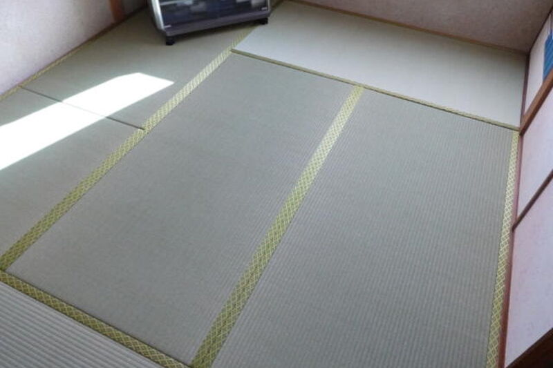 畳を替えたら、お父さん
