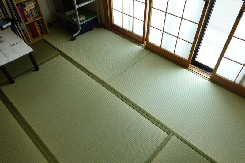 里帰りで畳替え