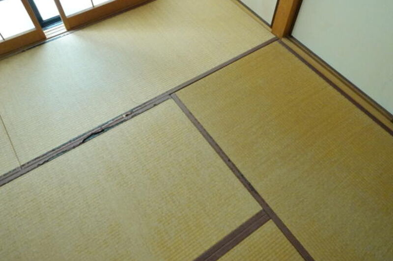 里帰りで畳替え