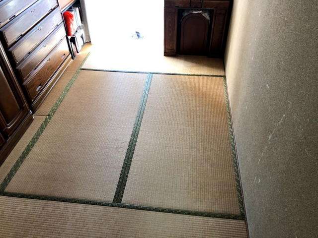 伊丹のマンションで畳の表替え