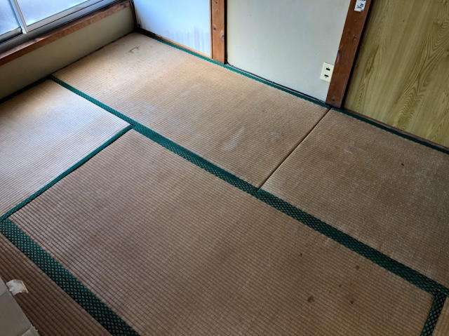 尼崎市で畳の表替えをしました